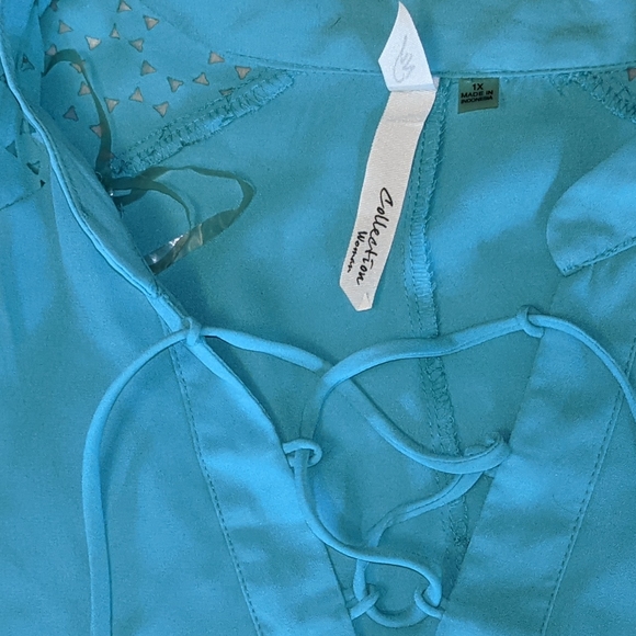 Blue blouse - Picture 4 of 5